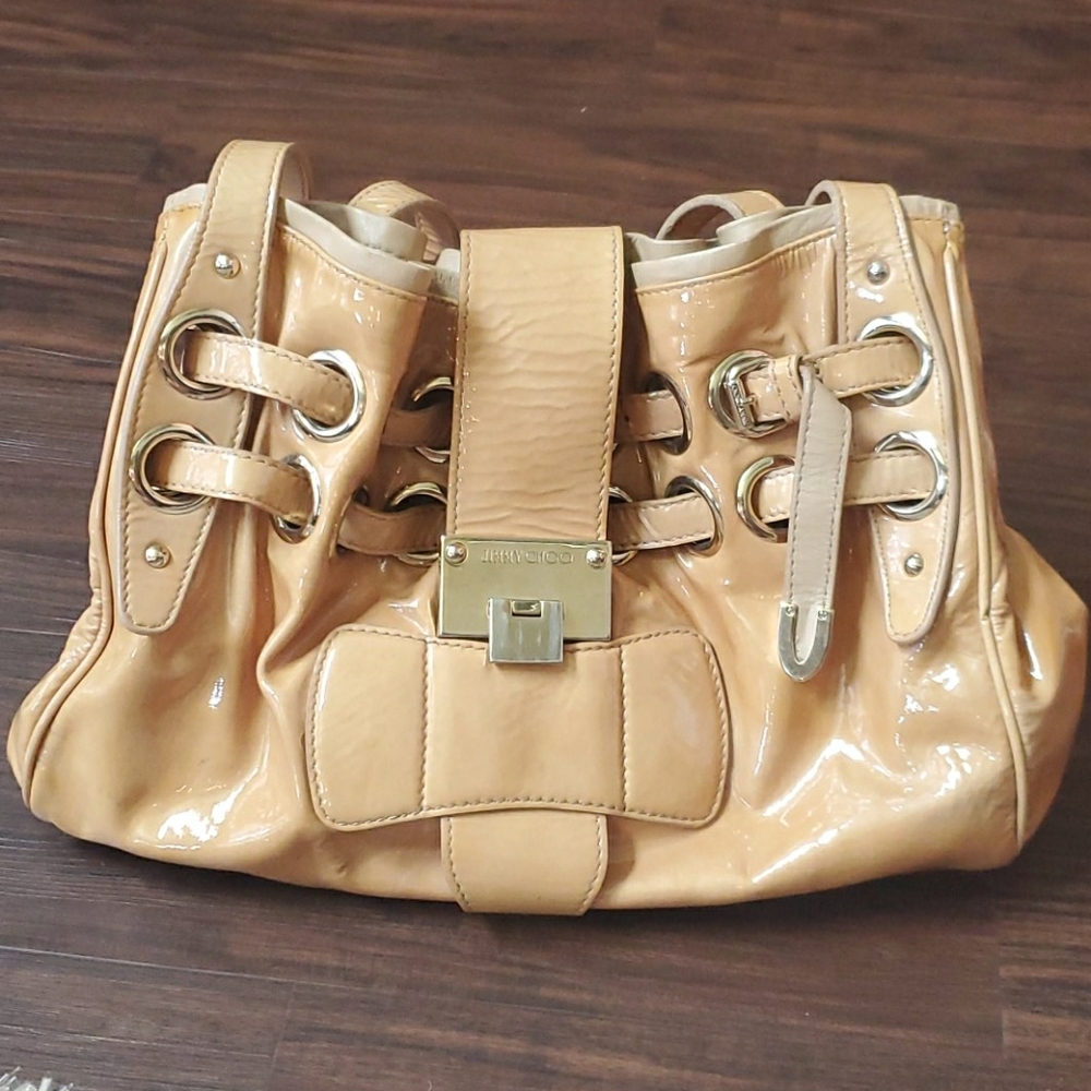 Jimmy Choo Ramona Patent Leather Handbag